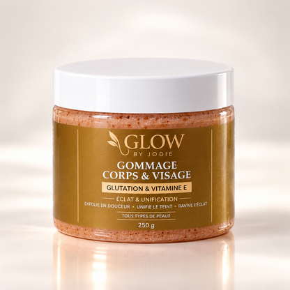 Gommage Visage & Corps gluthation vitamine E