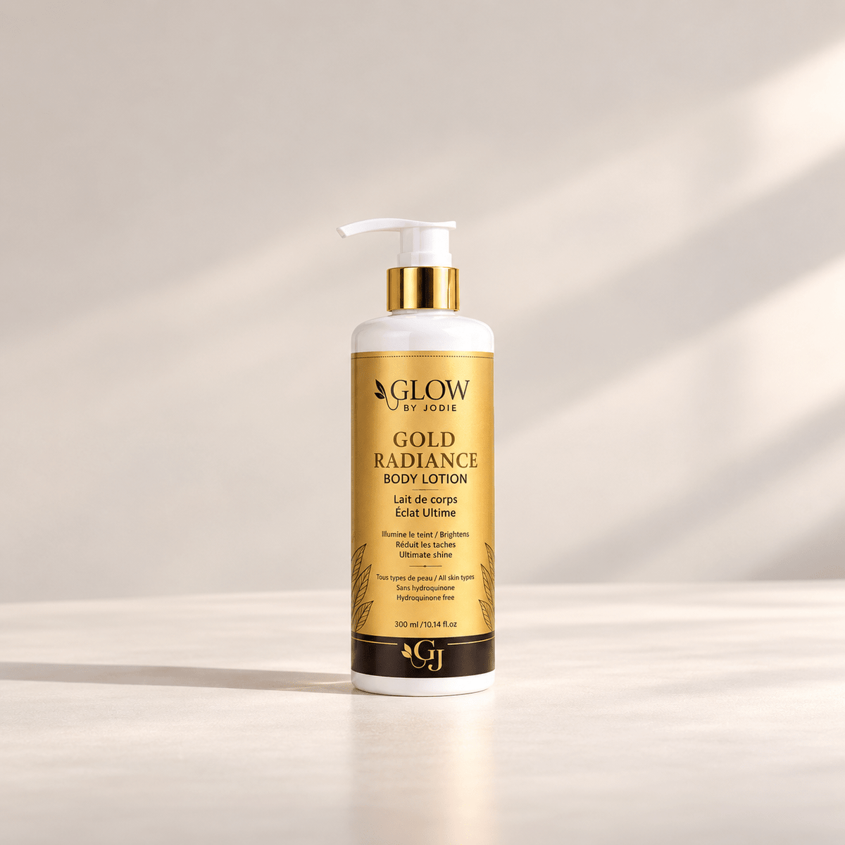 Gel Douche Éclat Ultime - soin visage et corps peau noire et métisse et caucasien GLOW BY JODIE