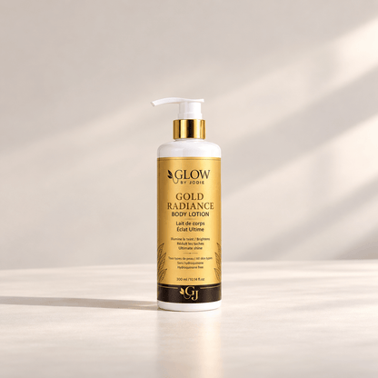 Gel Douche Éclat Ultime - soin visage et corps peau noire et métisse et caucasien GLOW BY JODIE