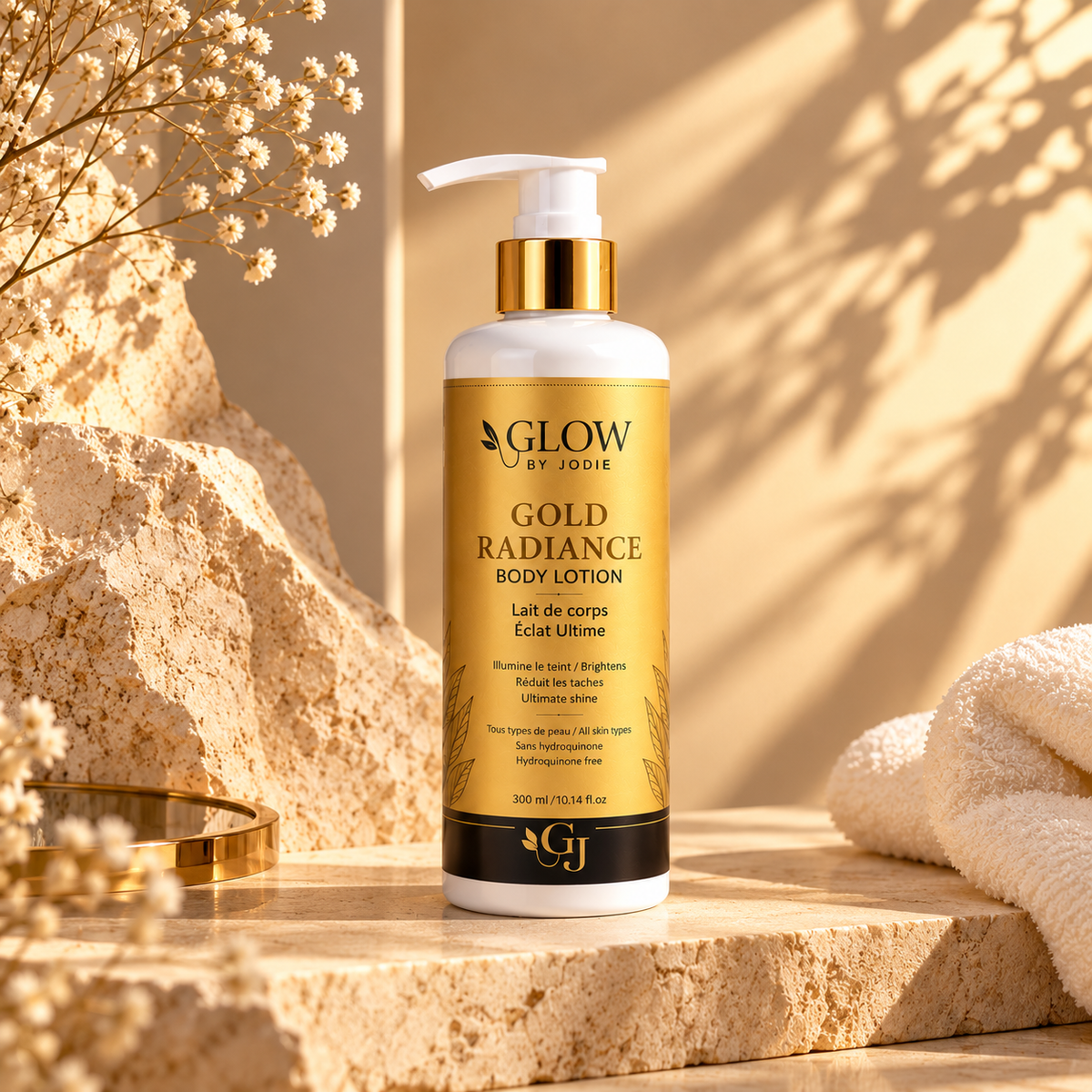 GLOW BODY ÉCLAT — L'Éclat d'Or de votre peau