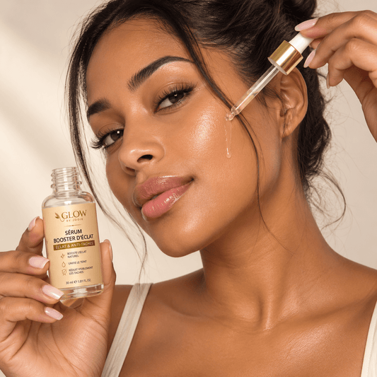 Sérum Visage Booster d'éclat - Anti-Taches - soin visage et corps peau noire et métisse et caucasien GLOW BY JODIE