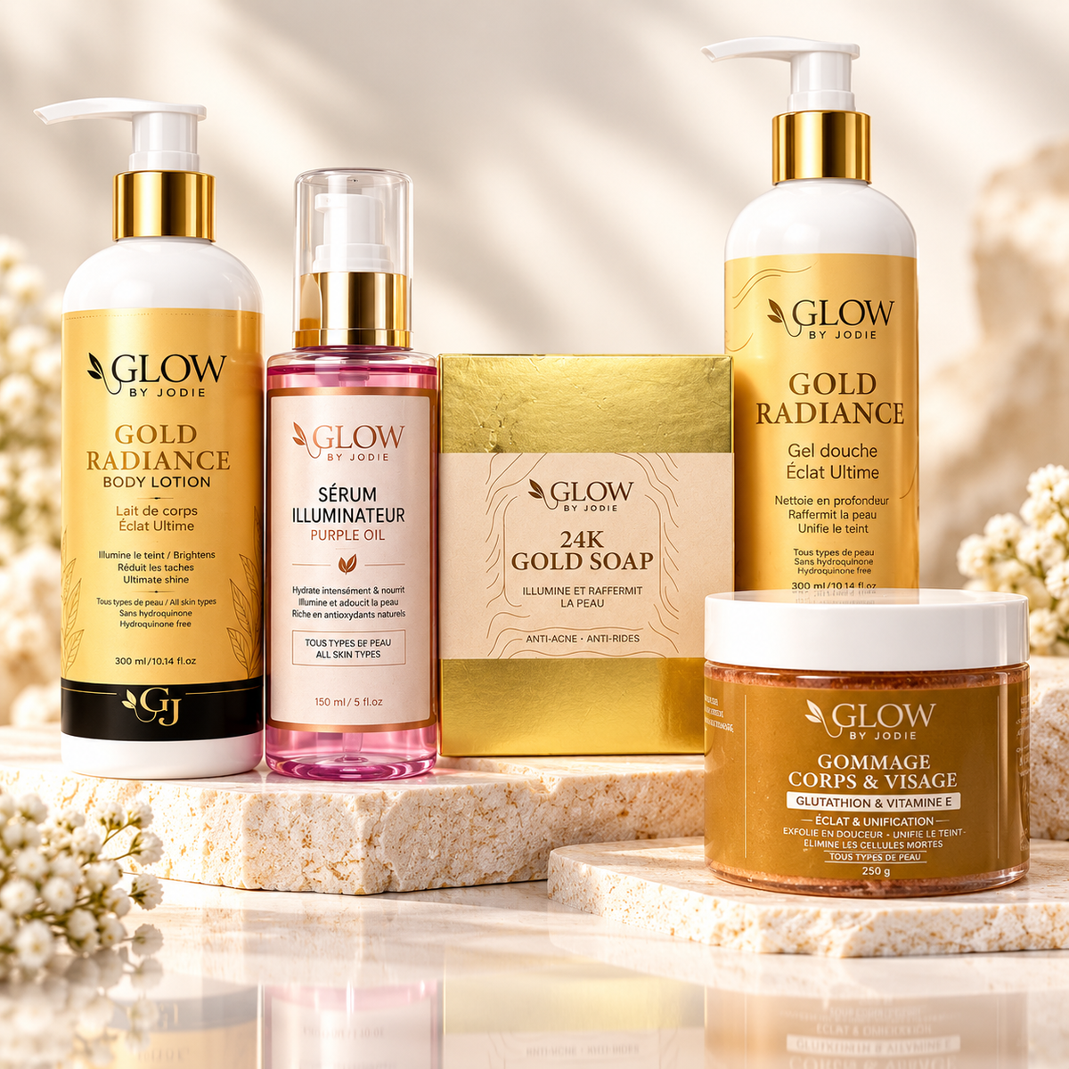GLOW BODY ÉCLAT — L'Éclat d'Or de votre peau